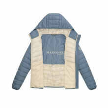 Marikoo Pack Mich Ein Damen Stepp Jacke Powder Blue-Größe M - Gr. 38