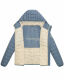 Marikoo Pack Mich Ein Damen Stepp Jacke Powder Blue-Größe M - Gr. 38