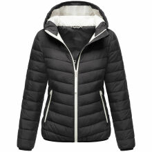 Marikoo Pack Mich Ein Damen Stepp Jacke Schwarz-Größe M - Gr. 38