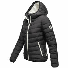 Marikoo Pack Mich Ein Damen Stepp Jacke Schwarz-Größe M - Gr. 38