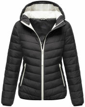 Marikoo Pack Mich Ein Damen Stepp Jacke Schwarz-Größe M - Gr. 38