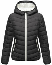 Marikoo Pack Mich Ein Damen Stepp Jacke Schwarz-Größe M - Gr. 38