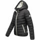 Marikoo Pack Mich Ein Damen Stepp Jacke Schwarz-Größe M - Gr. 38