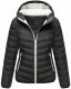 Marikoo Pack Mich Ein Damen Stepp Jacke Schwarz-Größe M - Gr. 38