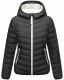 Marikoo Pack Mich Ein Damen Stepp Jacke Schwarz-Größe M - Gr. 38