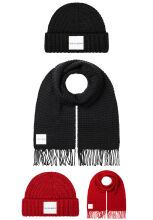 Navahoo Kuschelpärchen Damen Set Schal Mütze