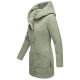 Marikoo Maikoo Damen Trenchcoat Wintermantel Smoky Mint Größe XXXXXL - Gr. 50