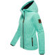 Marikoo Brombeere Damen Übergangsjacke Frühlings Jacke Aqua Green-Größe XXL - Gr. 44