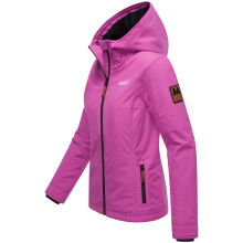Marikoo Brombeere Damen &Uuml;bergangsjacke Fr&uuml;hlings Jacke Lilac Lily-Gr&ouml;&szlig;e XXL - Gr. 44