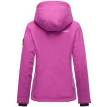 Marikoo Brombeere Damen &Uuml;bergangsjacke Fr&uuml;hlings Jacke Lilac Lily-Gr&ouml;&szlig;e XXL - Gr. 44