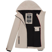 Marikoo Brombeere Damen &Uuml;bergangsjacke Fr&uuml;hlings Jacke Bone-Gr&ouml;&szlig;e S - Gr. 36