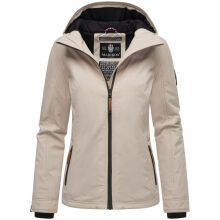 Marikoo Brombeere Damen &Uuml;bergangsjacke Fr&uuml;hlings Jacke Bone-Gr&ouml;&szlig;e M - Gr. 38