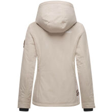 Marikoo Brombeere Damen &Uuml;bergangsjacke Fr&uuml;hlings Jacke Bone-Gr&ouml;&szlig;e M - Gr. 38