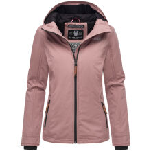 Marikoo Brombeere Damen &Uuml;bergangsjacke Fr&uuml;hlings Jacke Mauve-Gr&ouml;&szlig;e XL - Gr. 42