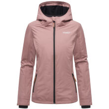 Marikoo Brombeere Damen &Uuml;bergangsjacke Fr&uuml;hlings Jacke Mauve-Gr&ouml;&szlig;e XL - Gr. 42