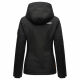 Marikoo Brombeere Damen Übergansjacke Frühlings Jacke Schwarz-Größe XXXXXL - Gr. 50