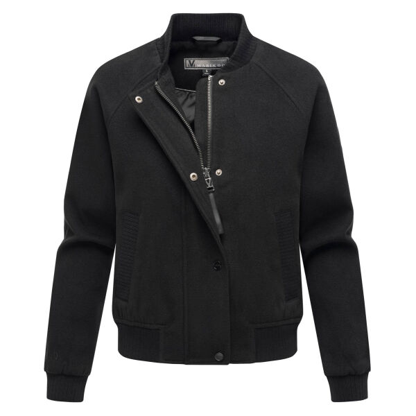 Marikoo Zunaa kurze Damen Jacke Schwarz-Größe M - Gr. 38