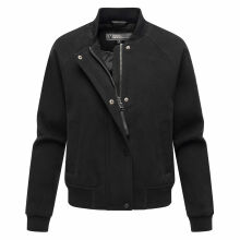 Marikoo Zunaa kurze Damen Jacke Schwarz-Größe M - Gr. 38