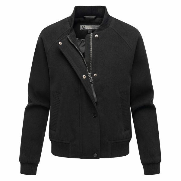 Marikoo Zunaa kurze Damen Jacke Schwarz-Größe XL - Gr. 42
