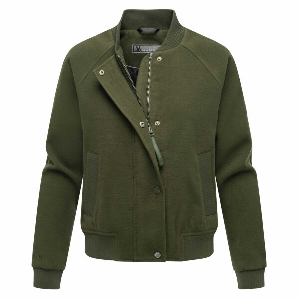 Marikoo Zunaa kurze Damen Jacke Dark Olive-Größe S - Gr. 36