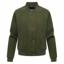Marikoo Zunaa kurze Damen Jacke Dark Olive-Größe S - Gr. 36