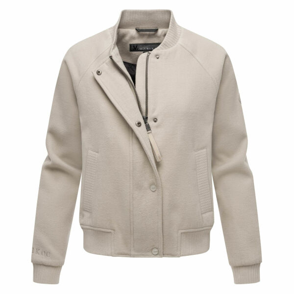 Marikoo Zunaa kurze Damen Jacke Bone-Größe S - Gr. 36