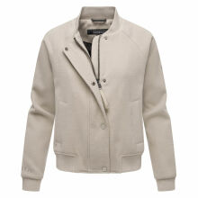 Marikoo Zunaa kurze Damen Jacke Bone-Größe S - Gr. 36