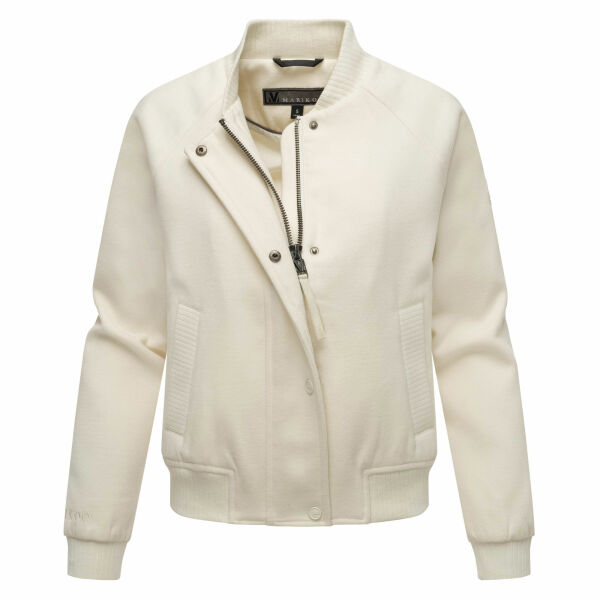 Marikoo Zunaa kurze Damen Jacke Offwhite-Größe XXL - Gr. 44