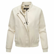 Marikoo Zunaa kurze Damen Jacke Offwhite-Größe XXL - Gr. 44