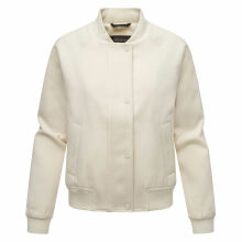Marikoo Zunaa kurze Damen Jacke Offwhite-Größe XXL - Gr. 44