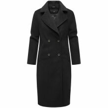Navahoo Sternlein Damen Mantel Schwarz-Größe XXXL - Gr. 46