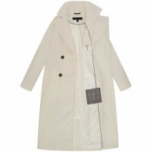 Navahoo Sternlein Damen Mantel Offwhite-Größe XXXL - Gr. 46