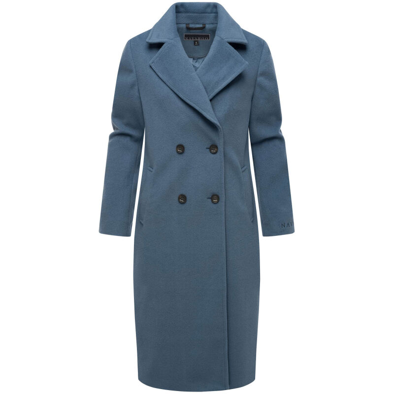 Navahoo Sternlein Damen Mantel Dusty Blue-Größe M - Gr. 38