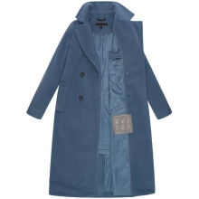 Navahoo Sternlein Damen Mantel Dusty Blue-Gr&ouml;&szlig;e M - Gr. 38