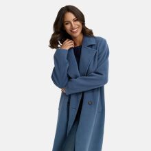 Navahoo Sternlein Damen Mantel Dusty Blue-Gr&ouml;&szlig;e M - Gr. 38