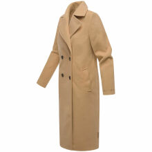 Navahoo Sternlein Damen Mantel Camel-Größe XS - Gr. 34