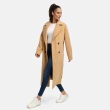 Navahoo Sternlein Damen Mantel Camel-Größe XS - Gr. 34