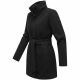 Marikoo Katalinaa Damen Mantel Schwarz-Größe L - Gr. 40