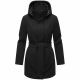 Marikoo Katalinaa Damen Mantel Schwarz-Größe XL - Gr. 42
