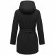 Marikoo Katalinaa Damen Mantel Schwarz-Größe XL - Gr. 42