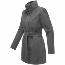 Marikoo Katalinaa Damen Mantel Anthrazit-Größe M - Gr. 38