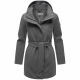 Marikoo Katalinaa Damen Mantel Anthrazit-Größe M - Gr. 38