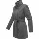 Marikoo Katalinaa Damen Mantel Anthrazit-Größe M - Gr. 38