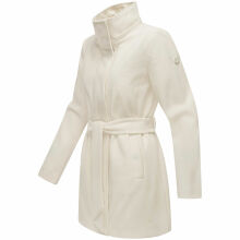 Marikoo Katalinaa Damen Mantel Offwhite-Größe M - Gr. 38