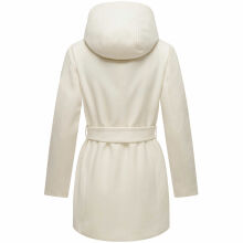 Marikoo Katalinaa Damen Mantel Offwhite-Größe M - Gr. 38