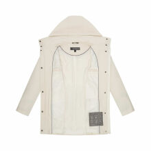 Marikoo Katalinaa Damen Mantel Offwhite-Größe M - Gr. 38