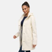 Marikoo Katalinaa Damen Mantel Offwhite-Größe M - Gr. 38