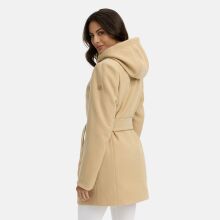 Marikoo Katalinaa Damen Mantel Beige-Größe M - Gr. 38