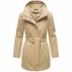 Marikoo Katalinaa Damen Mantel Beige-Größe M - Gr. 38