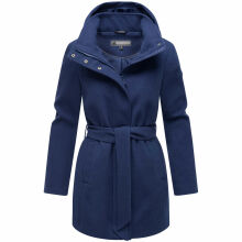 Marikoo Katalinaa Damen Mantel Navy-Größe S - Gr. 36